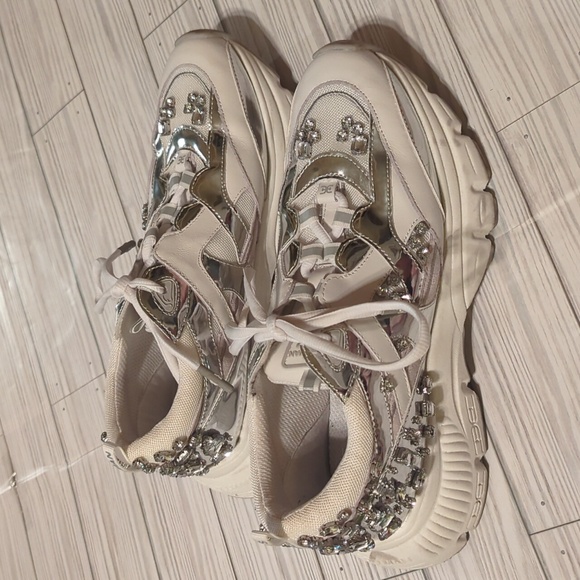 Sam Edelman Jewel Embellished Pyper Gym Sneaker Size 7.5 - Picture 3 of 10